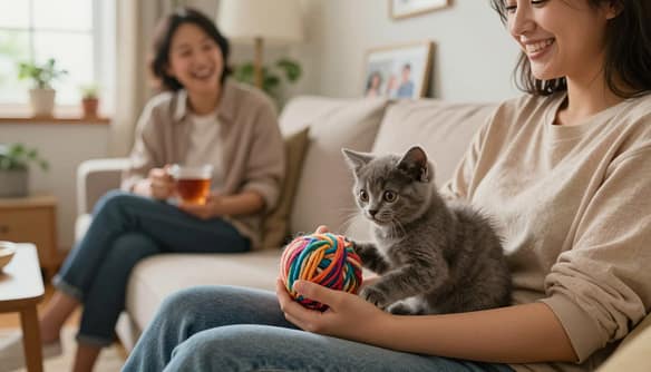kitten fostering success