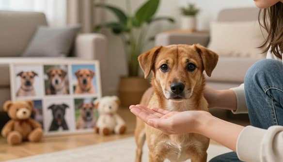 shy dog adoption progress case studies